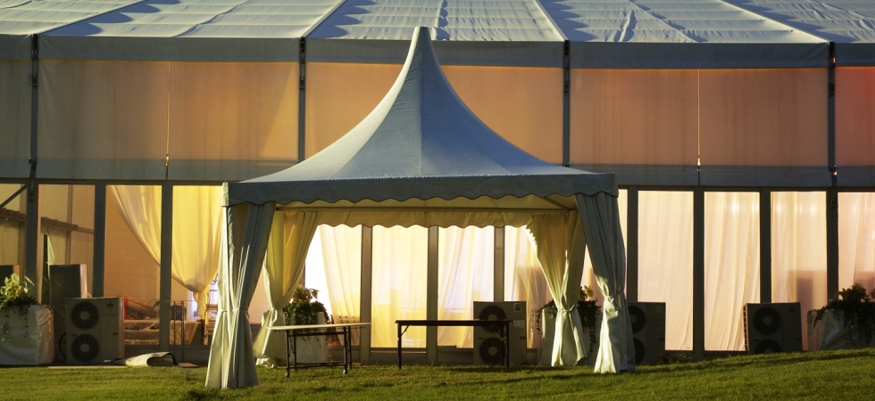 wedding party pagoda tent marquee