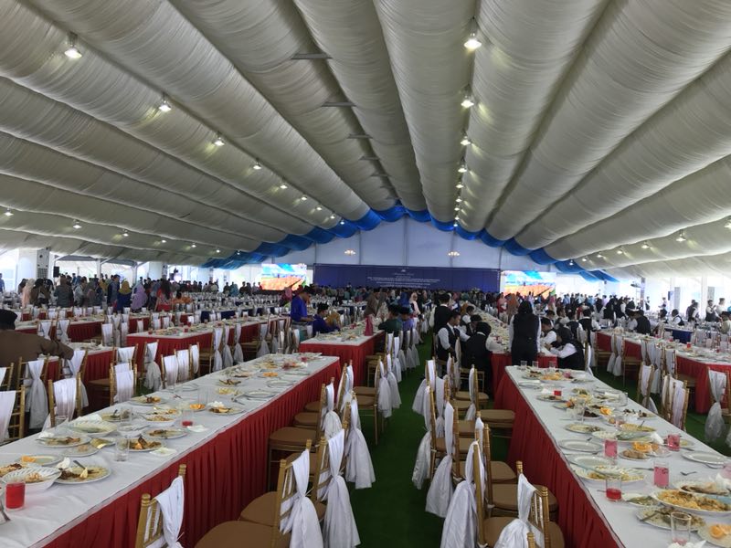 20m Clean Span Party Tent in Asia